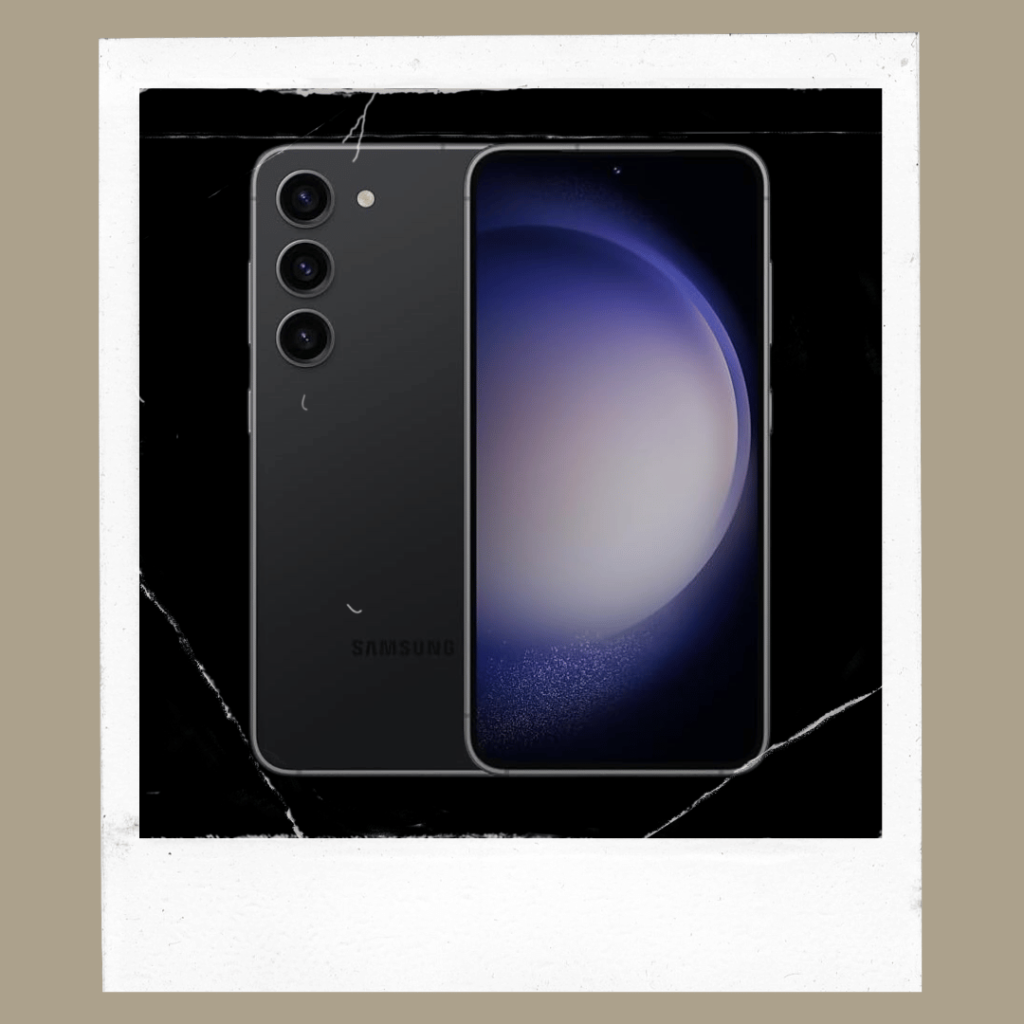 My phone used for filming and content creation