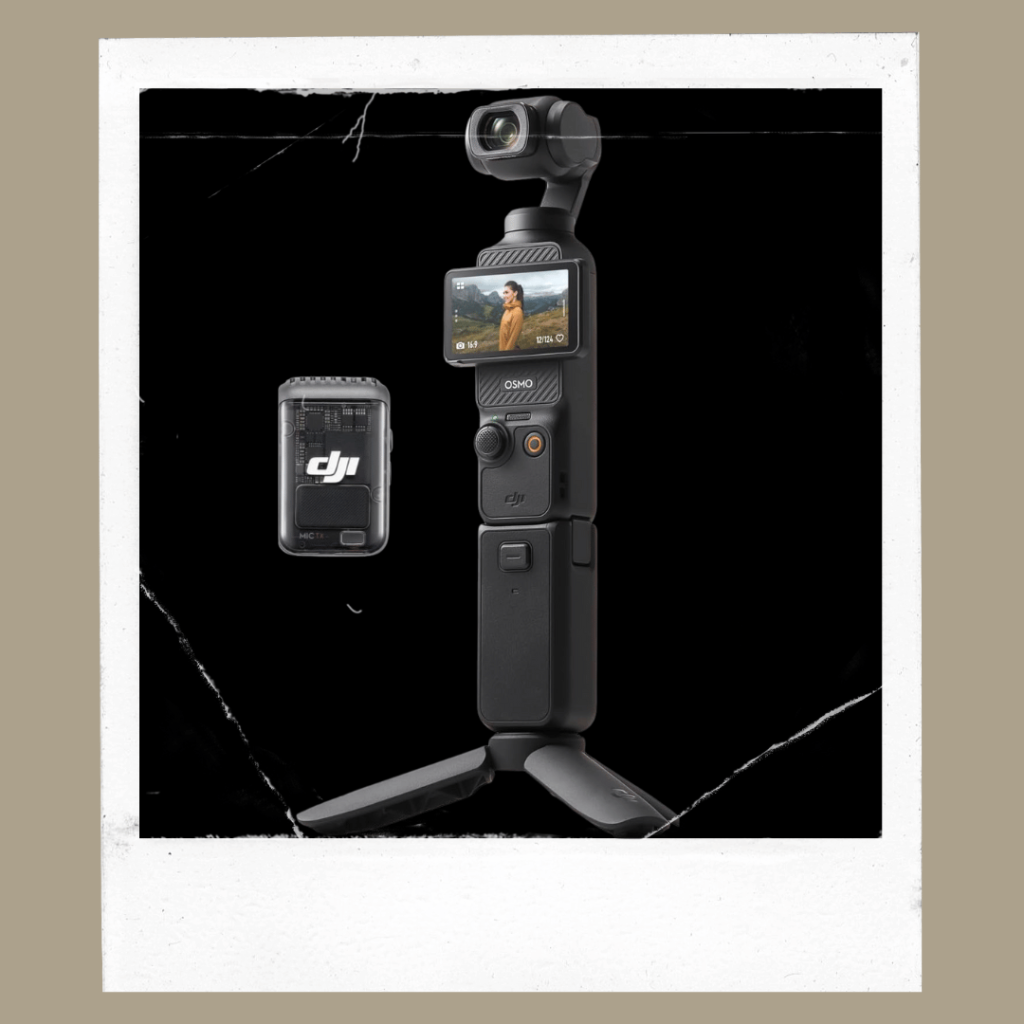 My favorite pocket-sized camera with tiny tripod